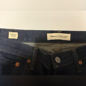 GAP Men's Indigo Straight Jeans